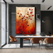 Autumn Abstract Print Printable Wall Art Fall Artwork Living Room Art Abstract Wall Deco