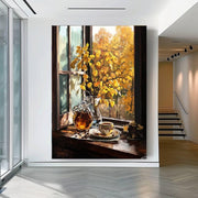 Fall Coffee Printable Wall Art, Cozy Autumn Coffee Print